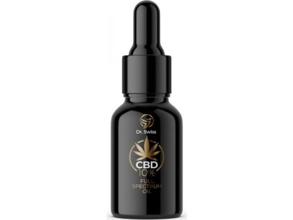 Dr. Swiss CBD konopné kapky 10%