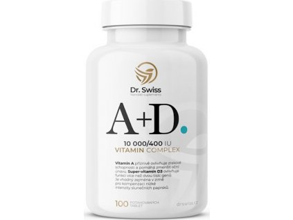 Dr. Swiss Vitamín A+D 100 tablet