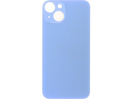 Battery Door with Adhesive for iPhone 14 Large Hole Blue HQ