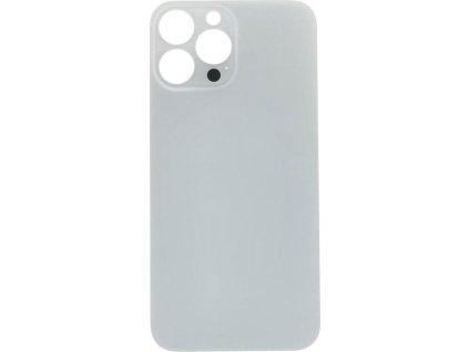 Zadní kryt baterie se zvětšeným otvorem na kameru pro iPhone 13 Pro Max OEM - Bílý
