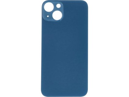 Zadní kryt baterie s lepením a zvětšeným otvorem na kameru pro iPhone 13 OEM - Modrý