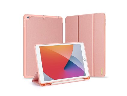 DUX DUCIS Domo Pouzdro na tablet iPad 10.2 2019-2021 Růžové