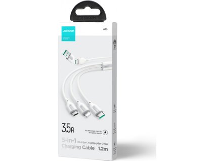 Joyroom napájecí kabel 1,2M 3.5A USB-A+Type-C to Lightning+Type-C+Micro