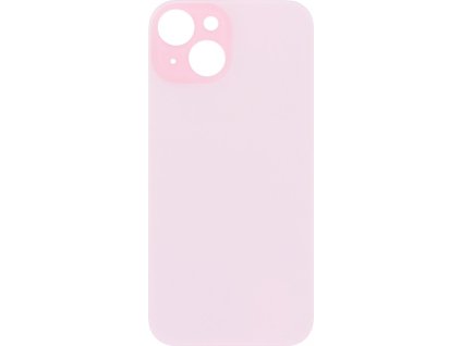 Zadní kryt baterie s lepením pro iPhone 15 OEM - Růžový
