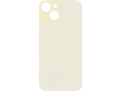 Zadní kryt baterie s lepením pro iPhone 15 OEM - Žlutý