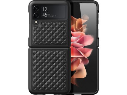 DUX DUCIS Venice kožené pouzdro pro Samsung Galaxy Z Flip4 Black