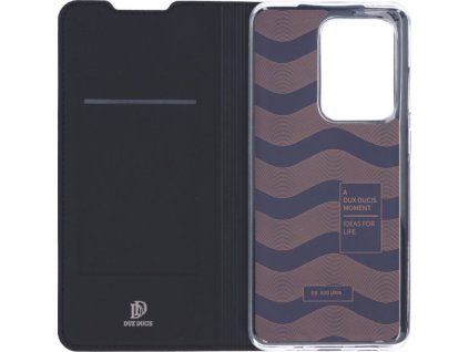 DUX DUCIS Skin Pro flipové kožené pouzdro pro Samsung Galaxy S20 Ultra Black
