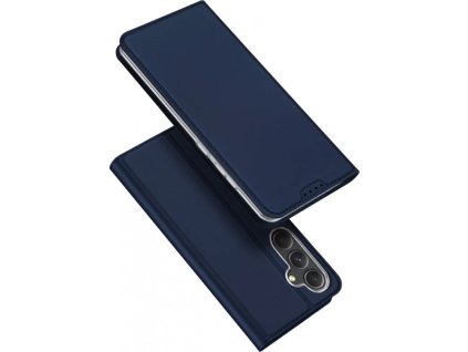 DUX DUCIS Skin Pro flipové kožené pouzdro pro Samsung Galaxy S23 FE Blue