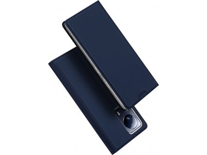 DUX DUCIS Skin Pro flipové kožené pouzdro pro Xiaomi 13 Lite Blue