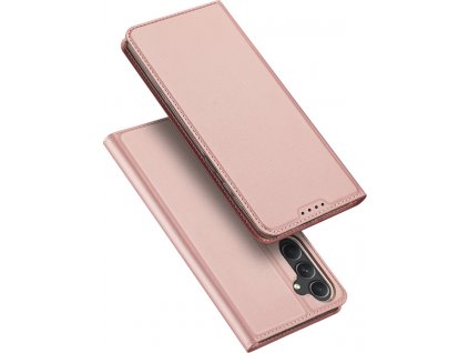 DUX DUCIS Skin Pro flipové kožené pouzdro pro Samsung Galaxy A54 5G Pink