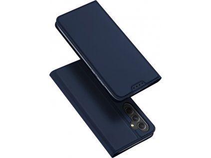 DUX DUCIS Skin Pro flipové kožené pouzdro pro Samsung Galaxy A54 5G Blue