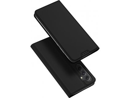 DUX DUCIS Skin Pro flipové kožené pouzdro pro Samsung Galaxy A54 5G Black