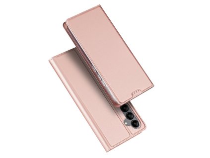 DUX DUCIS Skin Pro flipové kožené pouzdro pro Samsung Galaxy A34 5G A346 Pink