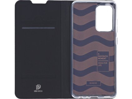 DUX DUCIS Skin Pro flipové kožené pouzdro pro Samsung Galaxy A52 5G Black