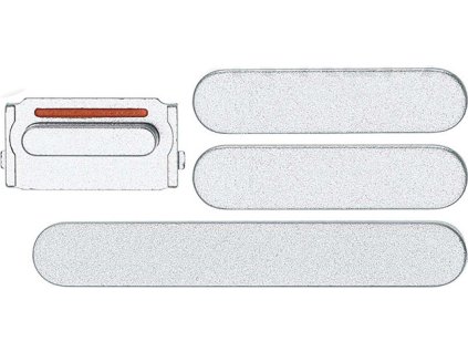 Boční tlačítka pro iPhone 14 / 14 Plus ORI - Bílá - 4ks v jedné sadě