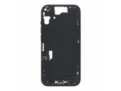 Sestava středního rámu pro iPhone 15 OEM - Černá