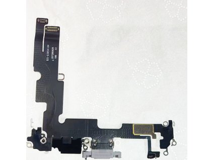 Nabíjecí konektor + flex kabel pro iPhone 14 Plus bílá Ori