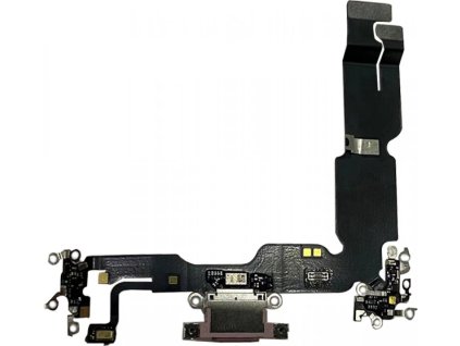 Nabíjecí flex kabel pro iPhone 15 Plus černá ORI R