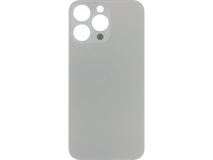Zadní kryt baterie s lepením pro iPhone 15 Pro Max OEM - Přírodní Titanová