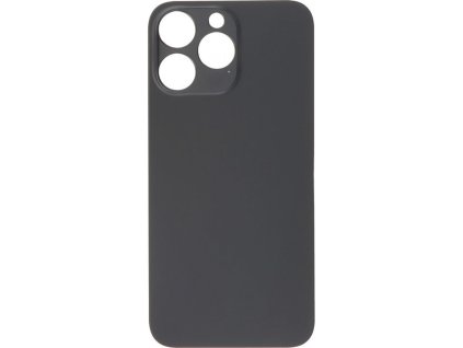 Zadní kryt baterie s lepením pro iPhone 15 Pro Max HQ - Černá Titanová