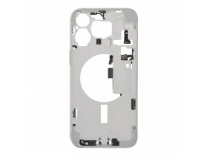 Sestava středového rámu pro iPhone 15 Pro Max OEM - Bílá Titanová