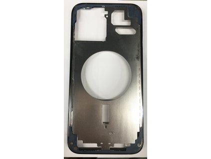 Středový rám s postranními tlačítky + SIM slot pro iPhone 13 Pro Max OEM - Modrý