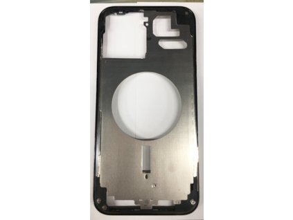 Středový rám s postranními tlačítky + SIM slot pro iPhone 13 Pro Max OEM - Černý