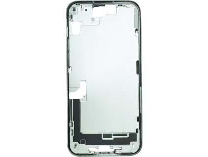 Středový rám s postranními tlačítky + SIM slot pro iPhone 15 Plus OEM - Modrý