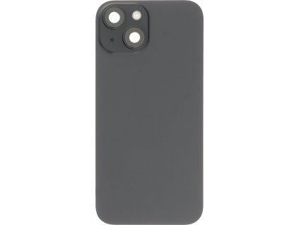 Kryt baterie + Čočka zadní kamery s rámečkem + Magnetický kroužek pro iPhone 15 Plus OEM - Černý