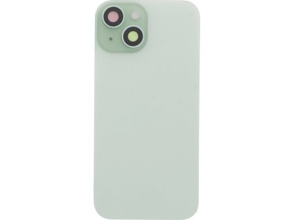 Kryt baterie + Čočka zadní kamery s rámečkem + Magnetický kroužek pro iPhone 15 Plus OEM - Zelený