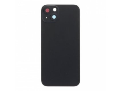 Kryt baterie + Čočka zadní kamery s rámečkem + Magnetický kroužek pro iPhone 15 Plus HQ - Černý