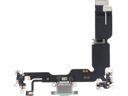 Nabíjecí flex kabel pro iPhone 15 Plus OEM - Zelený