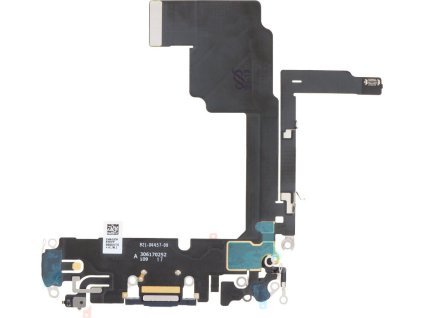 Nabíjecí flex kabel pro iPhone 15 Pro OEM - Modrý
