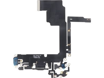Nabíjecí flex kabel pro iPhone 15 Pro OEM - Černý