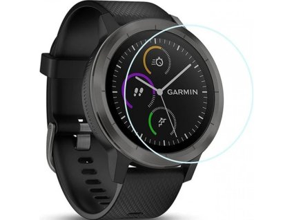 Ochranné tvrzené sklo pro Garmin Vivoactive 3 Transparentní