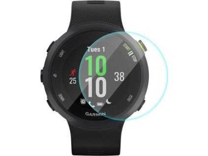 Ochranné tvrzené sklo pro Garmin Forerunner 45 Transparentní
