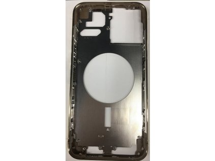 Středový rámeček s bočními tlačítky + přihrádka na SIM kartu pro iPhone 13 Pro OEM - Zlatý