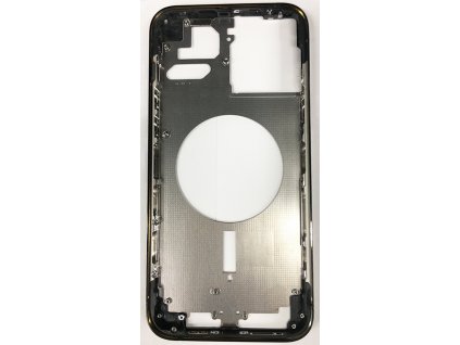 Středový rámeček s bočními tlačítky + přihrádka na SIM kartu pro iPhone 13 Pro OEM - Černý