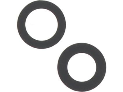 Čočka zadní kamery pro iPhone 13 / 13 Mini HQ - Černá