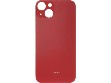 Zadní kryt baterie se zvětšeným otvorem na kameru pro iPhone 13 HQ - Červený