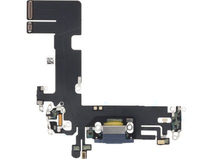 Flex kabel nabíjecího portu pro iPhone 13 OEM - Modrý