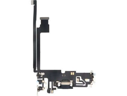 Nabíjecí port a flex kabel pro iPhone 12 Pro Max HQ - Modrý