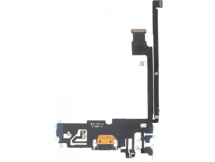 Nabíjecí port a flex kabel pro iPhone 12 Pro Max OEM - Modrý