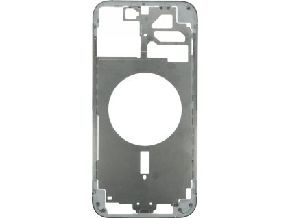 Středový rám s postranními tlačítky + SIM slot pro iPhone 12 Pro Max OEM - Černý