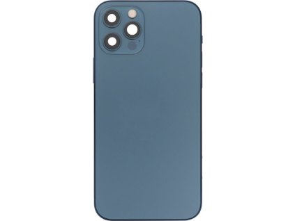 Osazený housing a kryt baterie pro iPhone 12 Pro OEM - Modrý