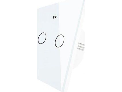 Smart vypínač osvětlení MOES Light Button Switch WS-EU2 WiFi Tuya
