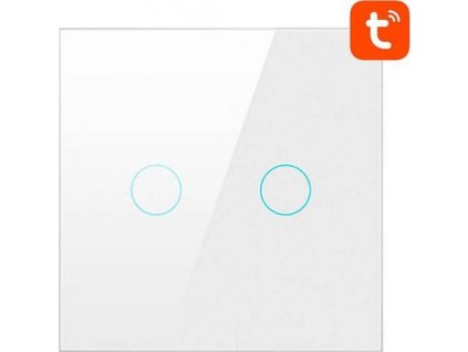 Smart vypínač osvětlení AVATTO LZTS02-EU-W2 ZigBee Tuya