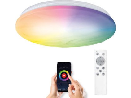 Smart LED svítidlo SOLIGHT WAVE WO792 RGB 30W WiFi Tuya