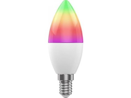 Smart LED žárovka E14 5W RGB CCT WOOX R9075 WiFi Tuya