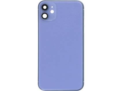 Osazený housing a kryt baterie pro iPhone 11 OEM - Fialový